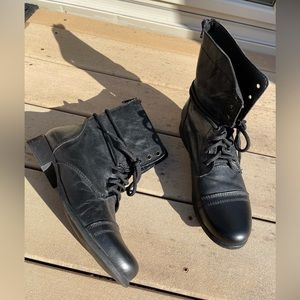 Steve Madden combat boots
